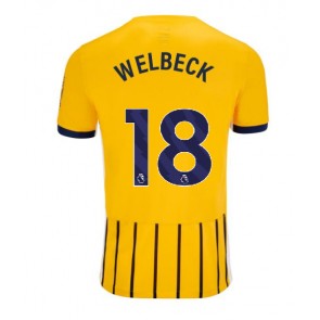 Brighton Danny Welbeck #18 Replika Udebanetrøje 2024-25 Kortærmet